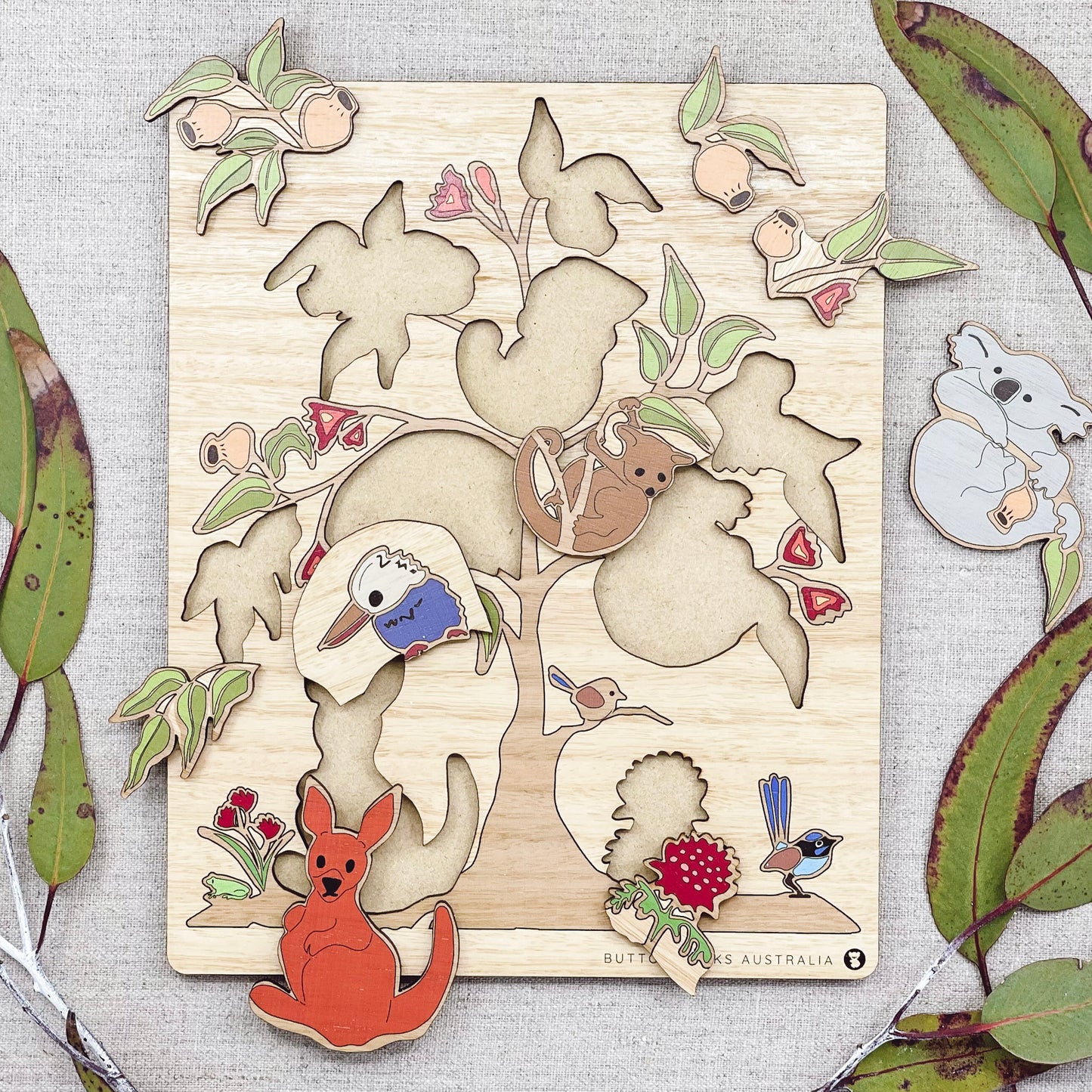 Buttonworks Wildlife Tree Puzzle