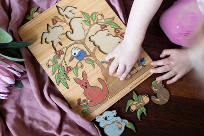 Buttonworks Wildlife Tree Puzzle