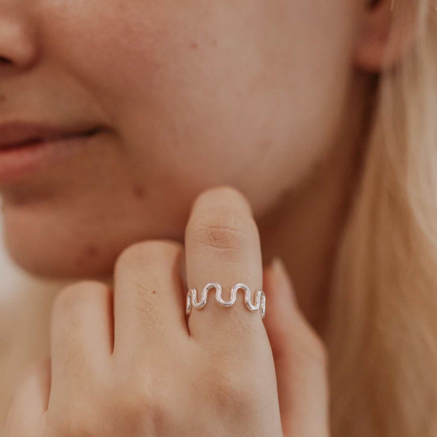 By Cath Squiggle Ring
