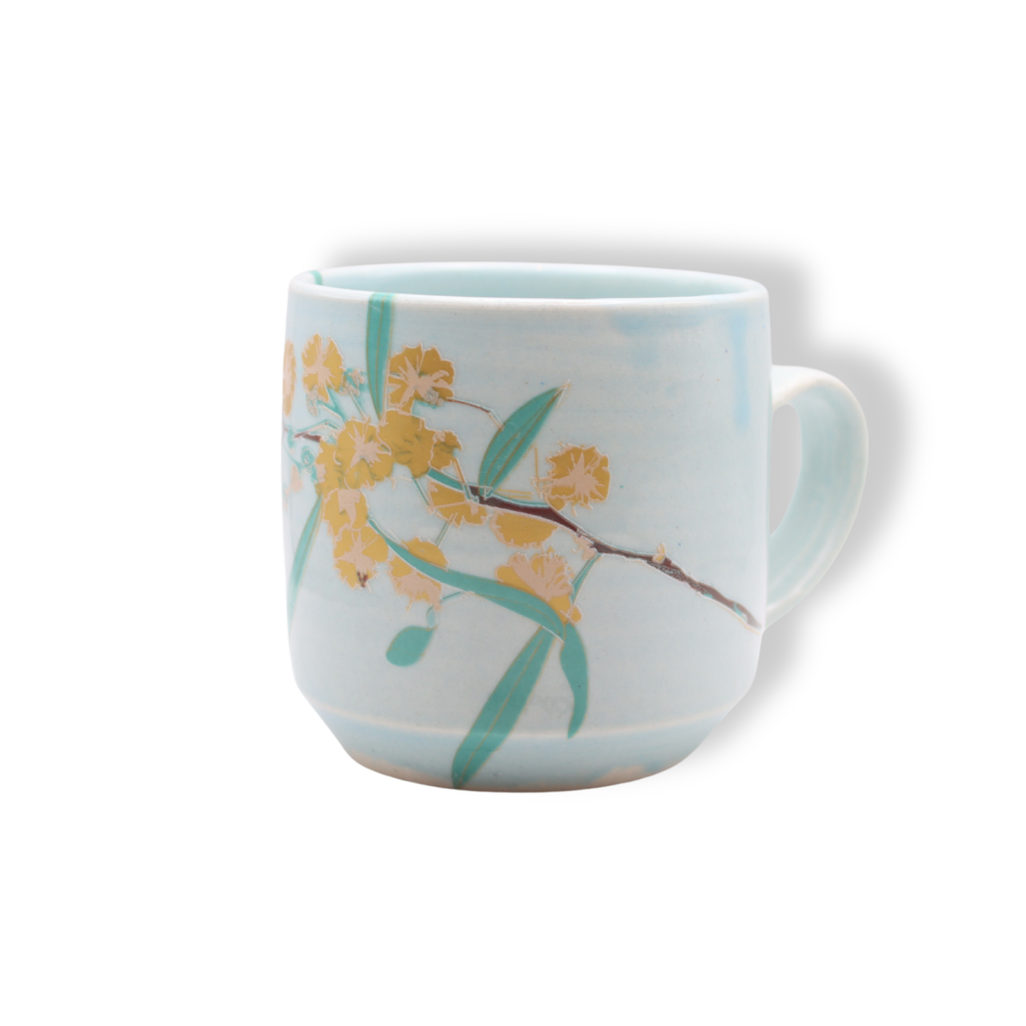 Blue House Porcelain Blue Mug | Wattle #1