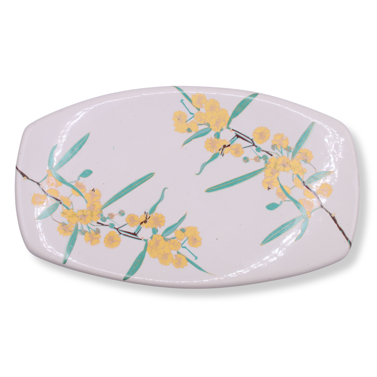 Blue House Porcelain Medium Platter | Wattle