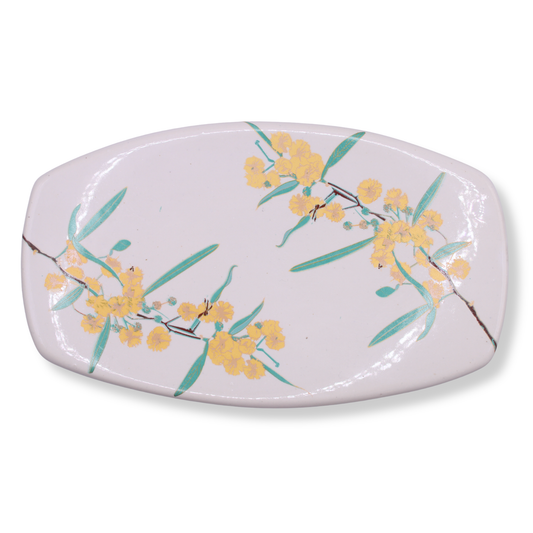 Blue House Porcelain Medium Platter | Wattle