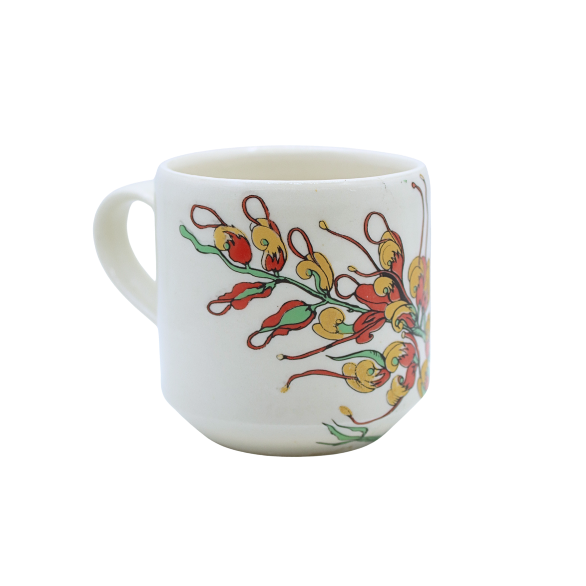 Blue House Porcelain White Mug | Grevillea #2