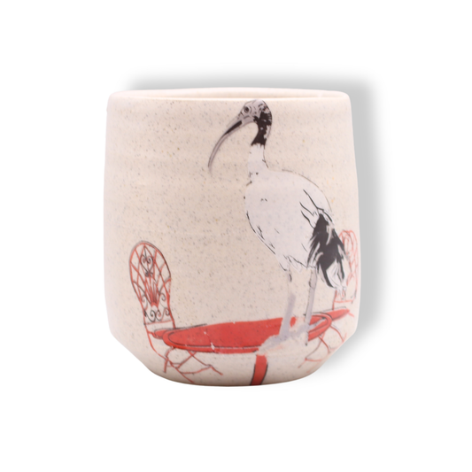 Blue House Porcelain Oatmeal Flecked Latte Cup | Ibis #2