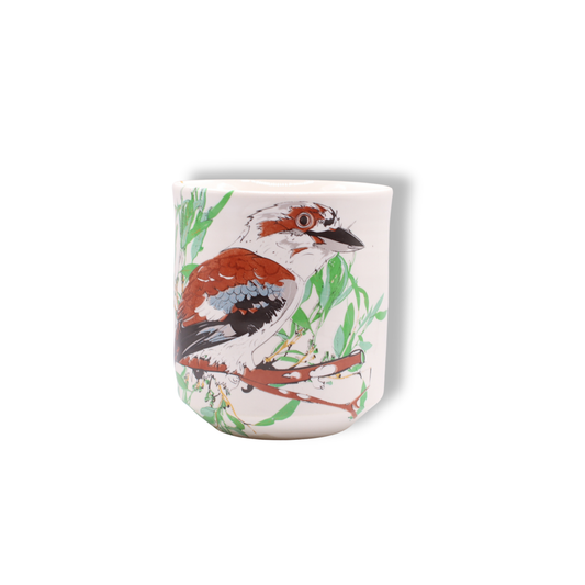 Blue House Porcelain White Latte Cup | Kookaburra #2