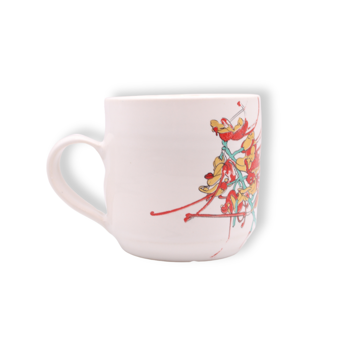 Blue House Porcelain White Mug | Grevillea #5