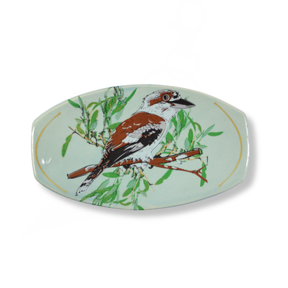 Blue House Porcelain Small Platter | Kookaburra