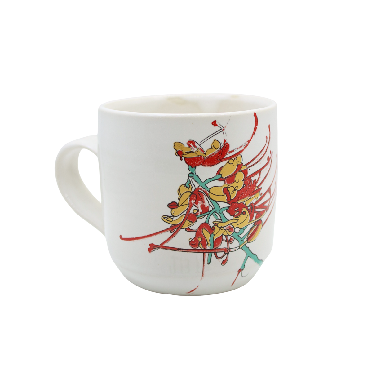 Blue House Porcelain White Mug | Grevillea #5