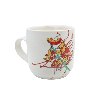 Blue House Porcelain White Mug | Grevillea #5