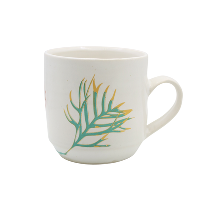 Blue House Porcelain White Mug | Grevillea #5