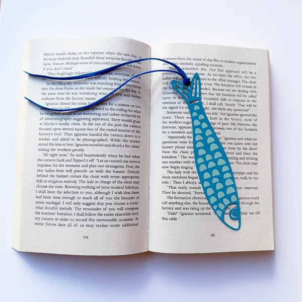 Denz Bookmark | Fishy in Blues
