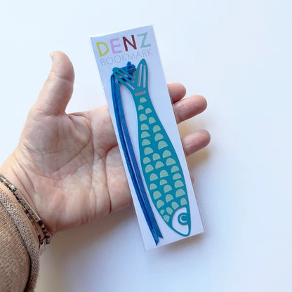 Denz Bookmark | Fishy in Blues