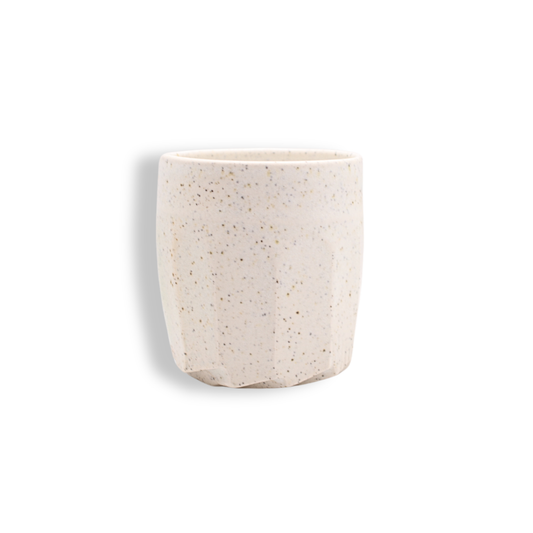 Brush and Wheel Stoneware Small Ceramic Tumbler | #1