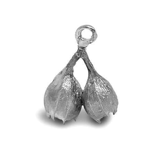 Burnished Jewellery Pendant | Double Gumnut Pendant