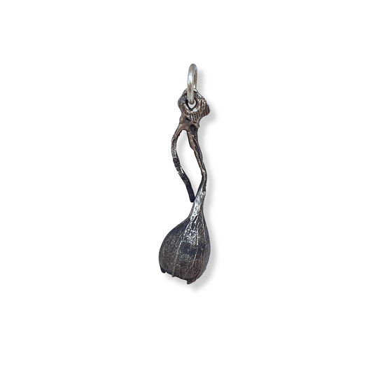 Burnished Jewellery Pendant | Twisted Gum Nut