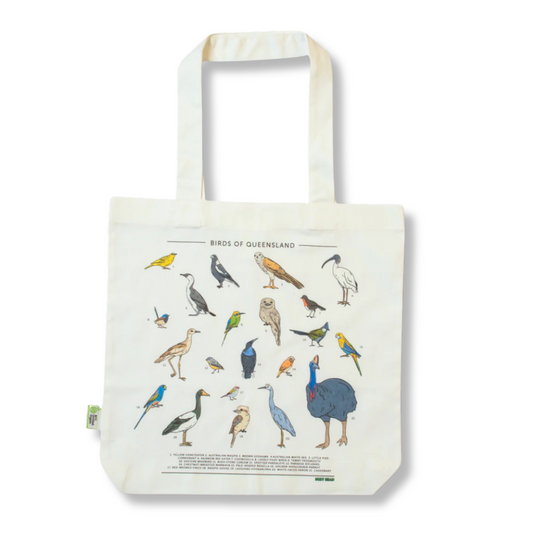 Busy Head Tote Bag | Birds of Queensland