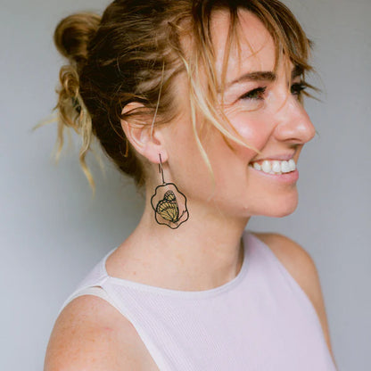 Denz Butterfly Earrings | Monarch