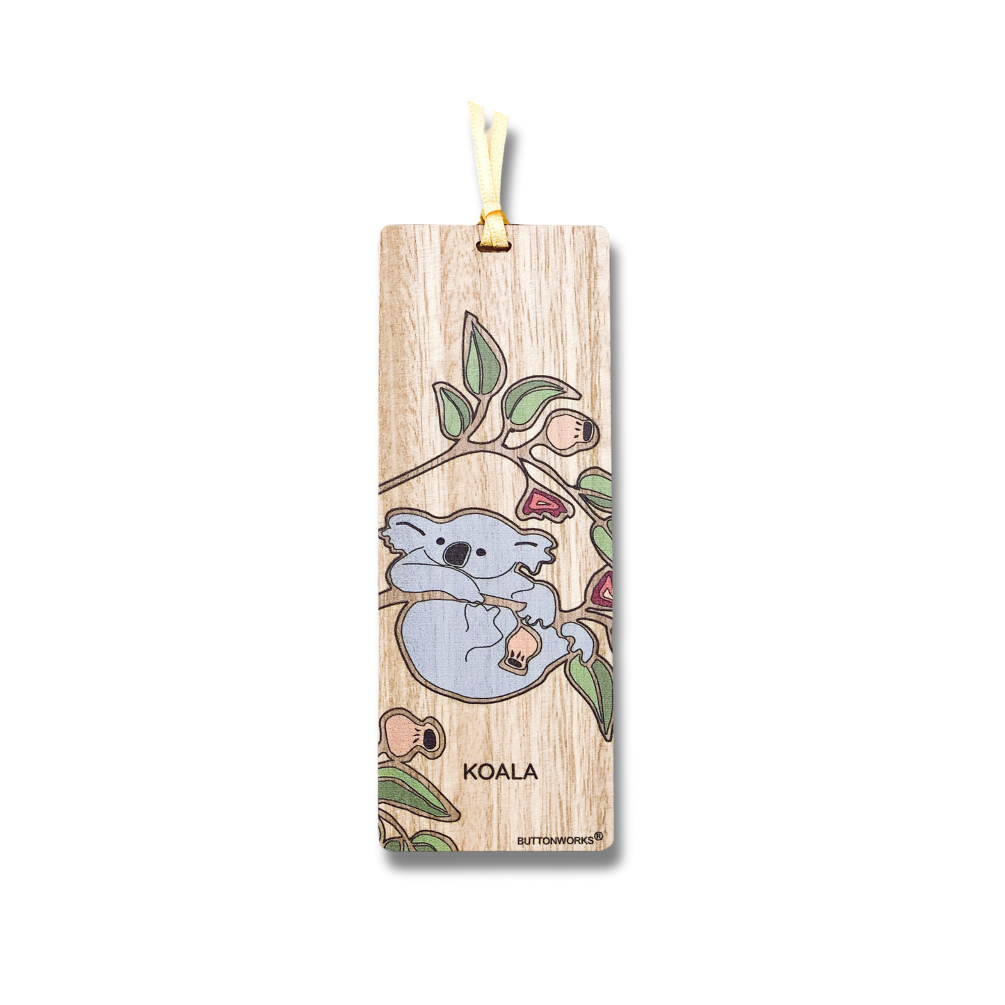 Buttonworks Bookmark | Wildlife Koala