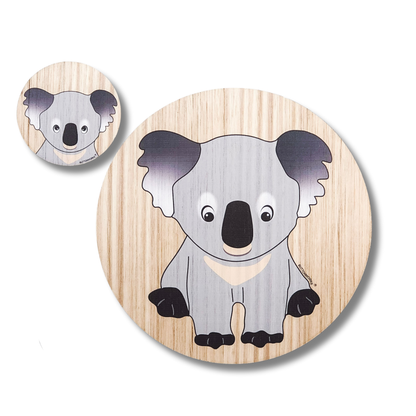 Buttonworks Placemat & Coaster Set | Koala