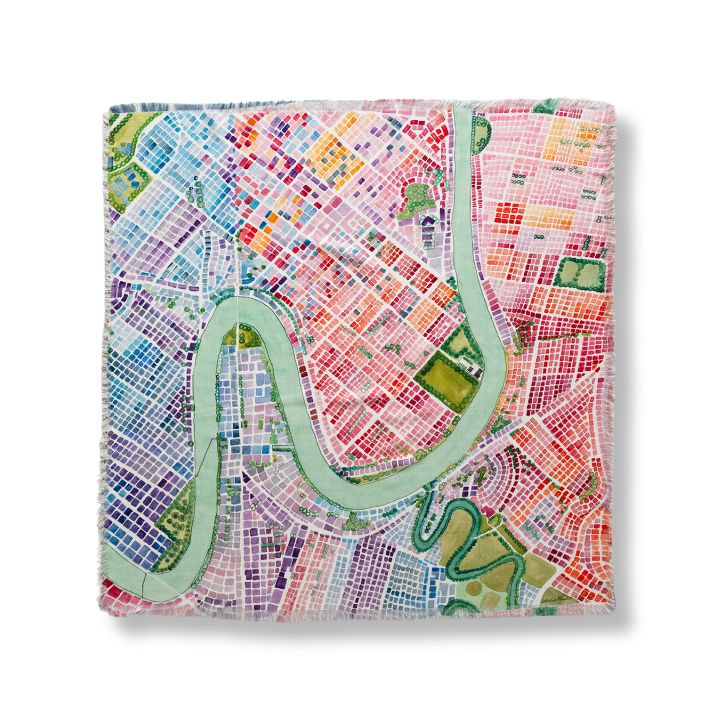 Catherine Baudet Silk & Wool Scarf | New Farm