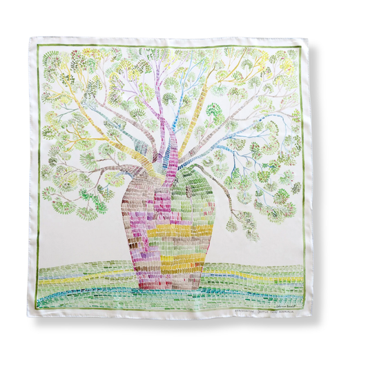 Catherine Baudet Silk Twill Scarf | Bottle Tree