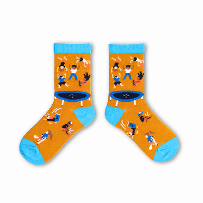 Spencer Flynn Socks | Trampolines - Kids 4-6 years