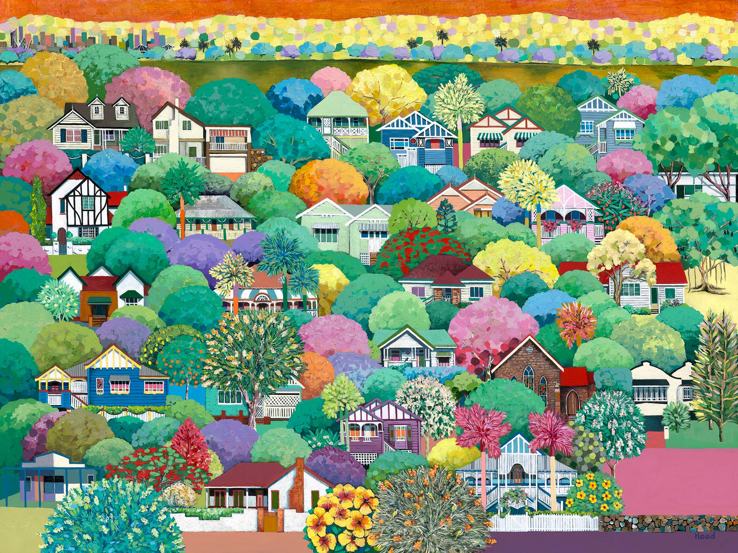 Debra Hood 1000 Piece Puzzle | Cantarito