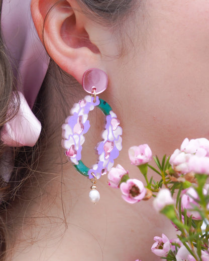 Flowature Wisteria Earrings