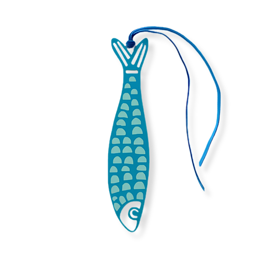Denz Bookmark | Fishy in Blues