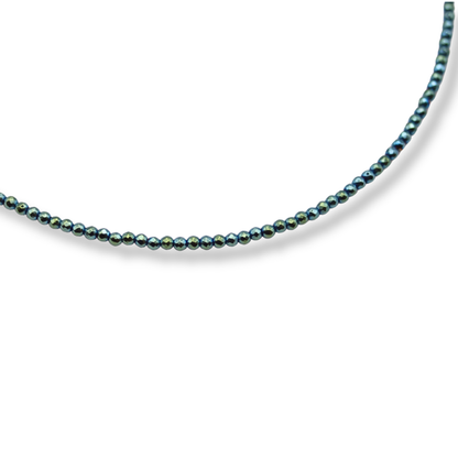 Draper Jewels Necklace | Green Hematite Sparkle