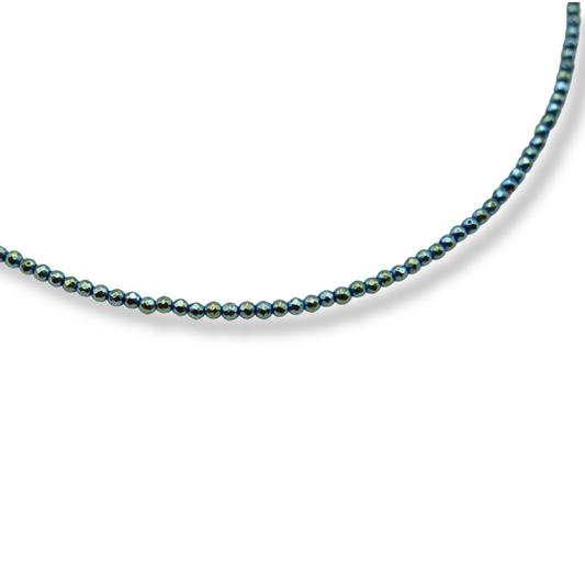 Draper Jewels Necklace | Green Hematite Sparkle