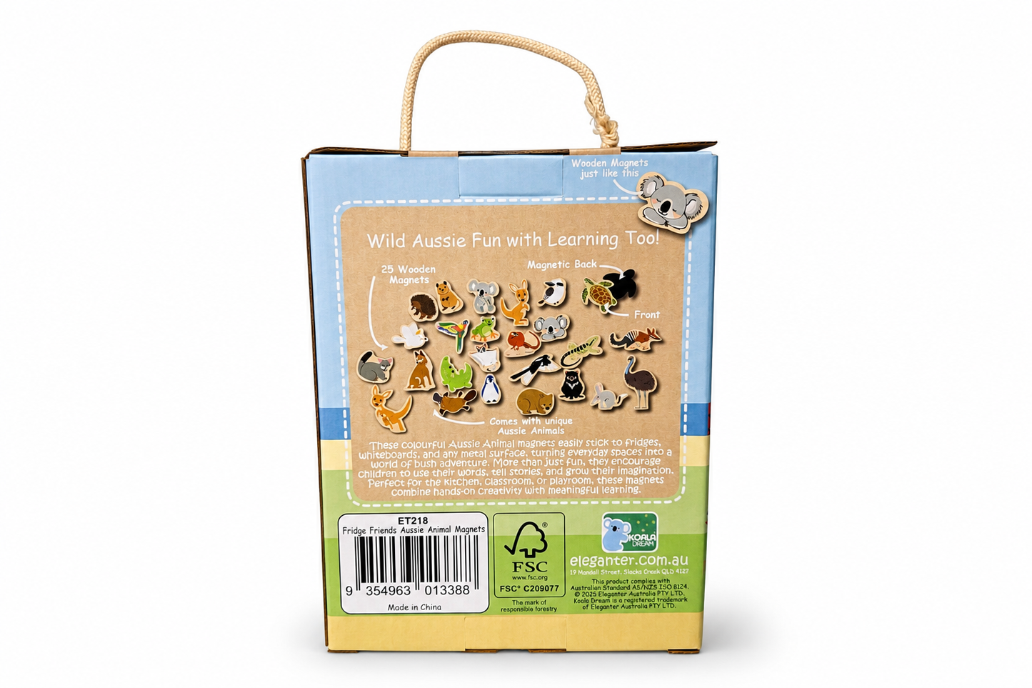 Koala Dream Fridge Friends Magnets | Aussie Animals 25PCS