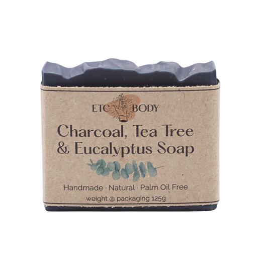 ETC Body Soap | Charcoal, Tea Tree & Eucalyptus