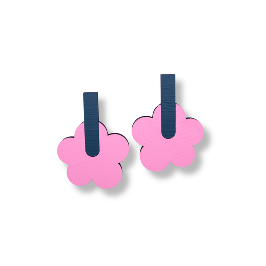 Each to Own Flora Swing Earring | Pink & Green