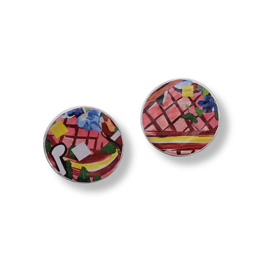 Edie and Bill Stud Earring | #01