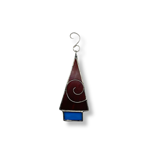 Goosehouse Designs Stained Glass Christmas Tree #7