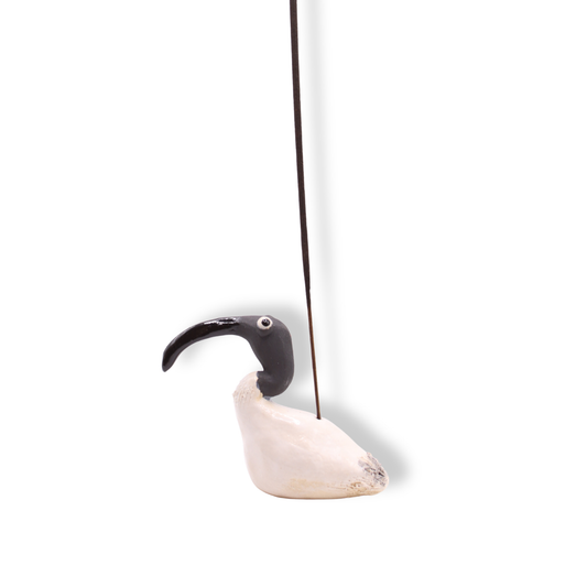 Green Bird Ceramics Incense Holder | Ibis