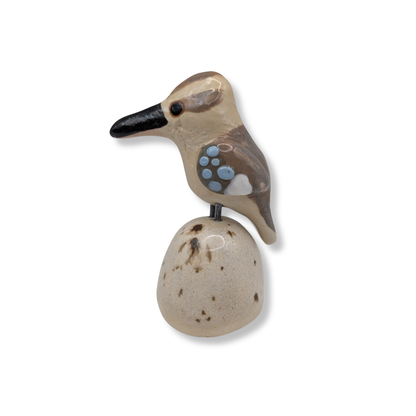 Green Bird Ceramics Mini Sculpture | Kookaburra