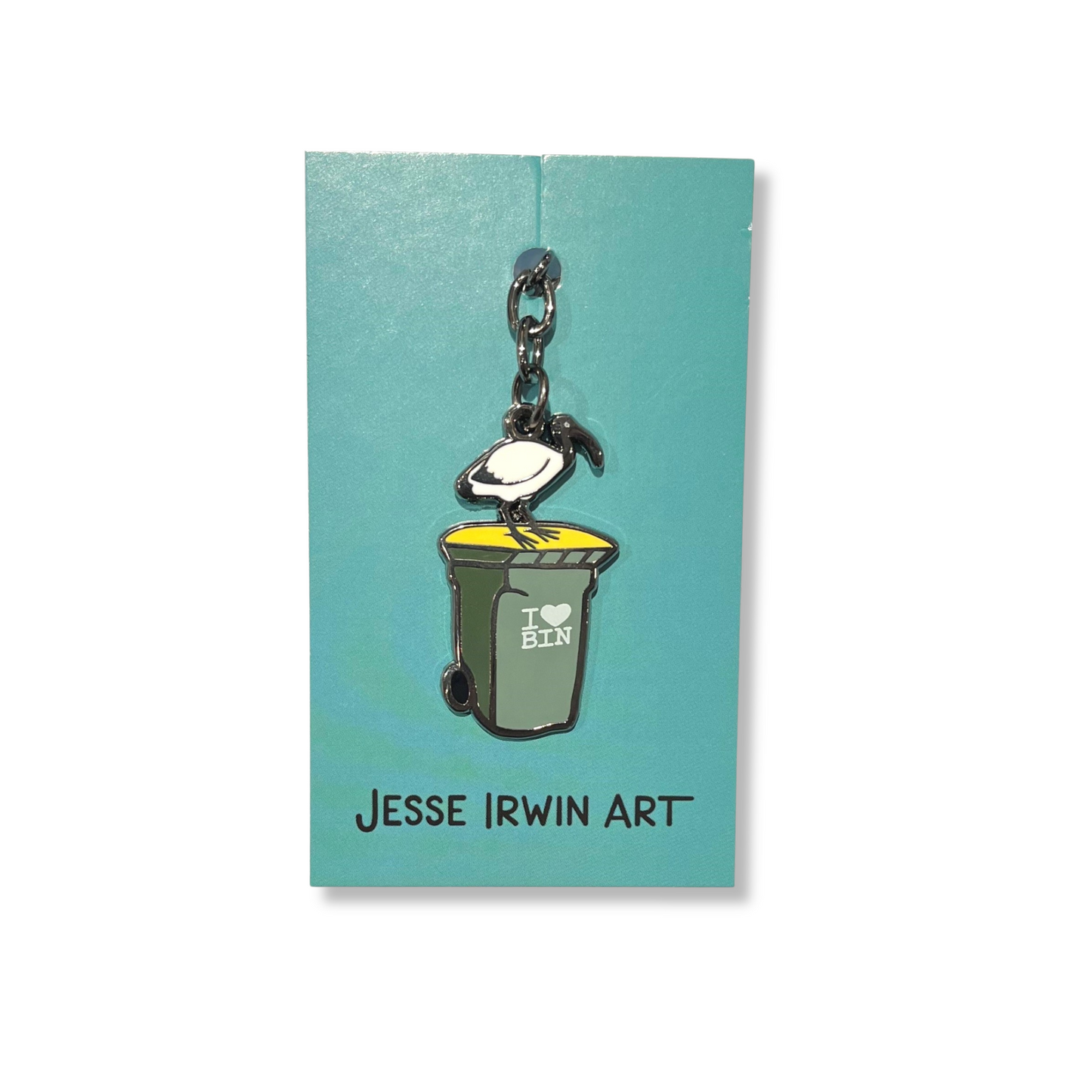 Jesse Irwin Keyring | Bin Chicken