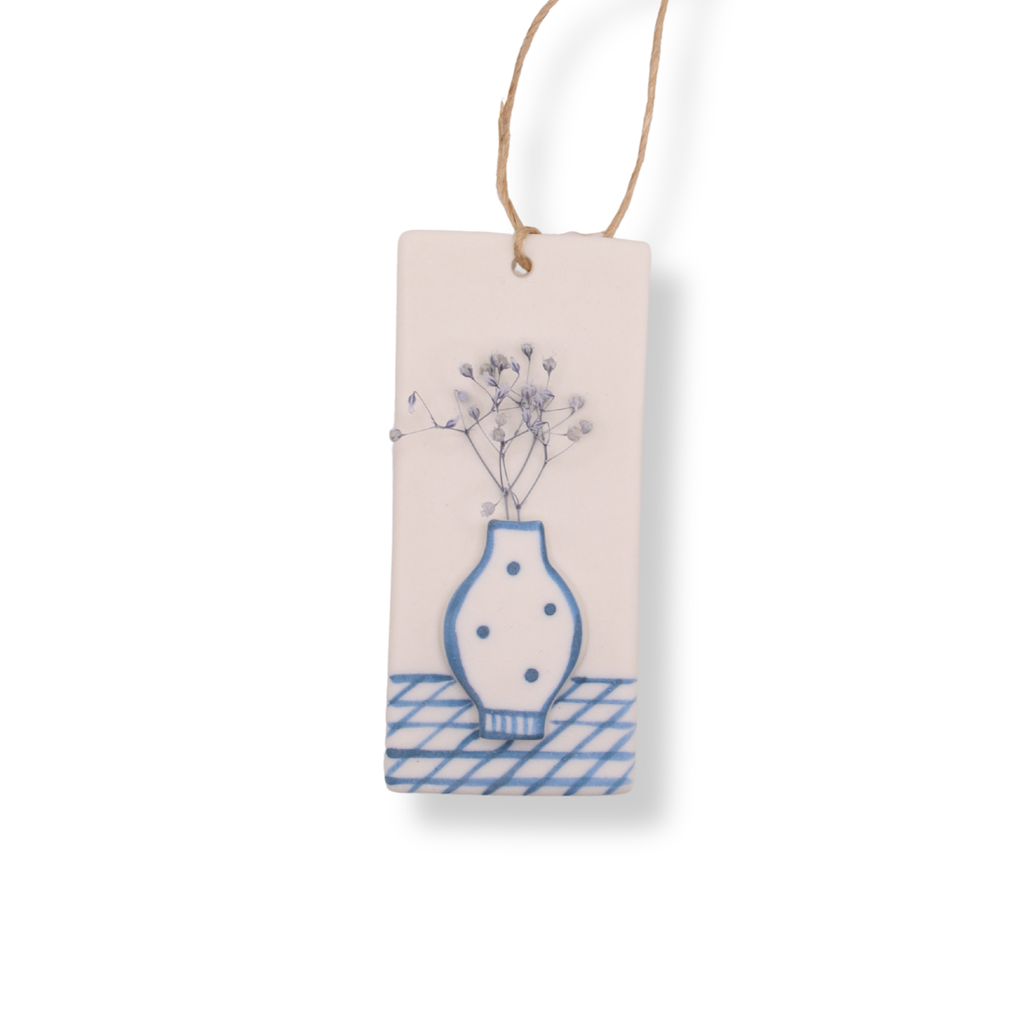Illy's Wall Porcelain Wall Vase | Rectangle #1