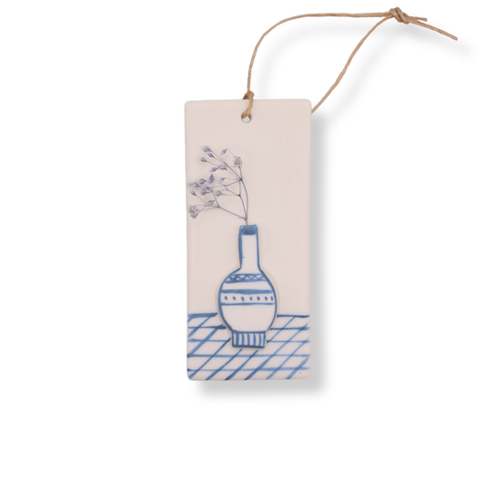 Illy's Wall Porcelain Wall Vase | Rectangle #3