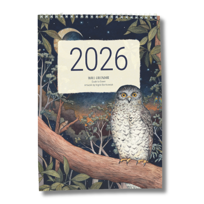 Ingrid Bartkowiak Wall Calendar 2026