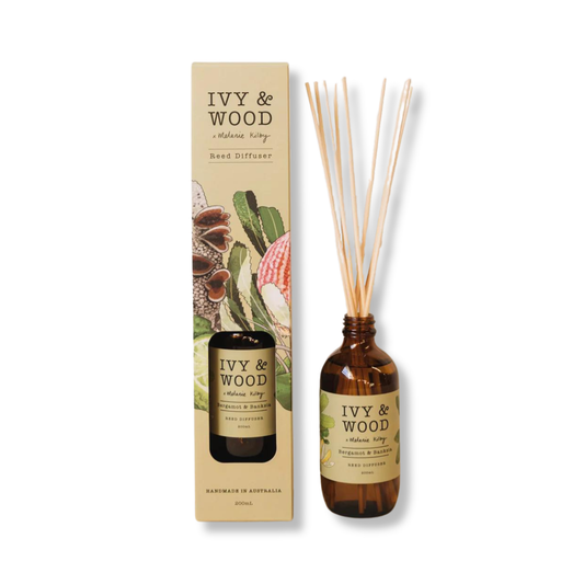 Ivy & Wood Reed Diffuser | Bergamot & Banksia