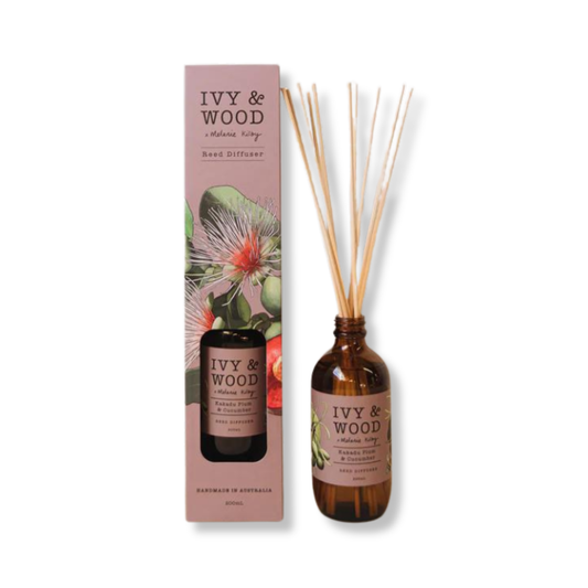 Ivy & Wood Reed Diffuser | Kakadu Plum & Cucumber