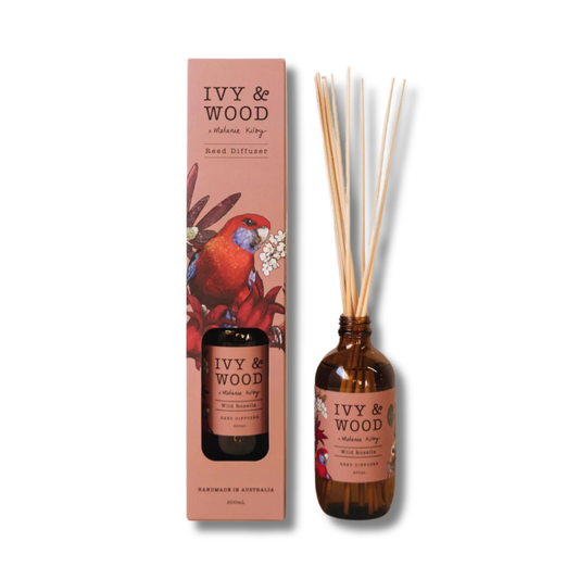 Ivy & Wood Reed Diffuser | Wild Rosella