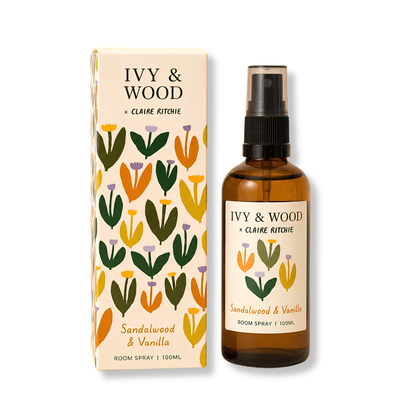 Ivy & Wood Bloom Room Spray | Sandalwood and Vanilla