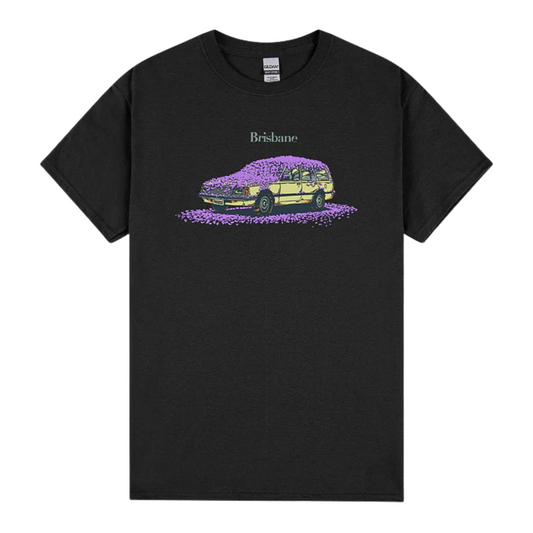 Phoebe Paradise T-shirt | Jacaranda Season - Black