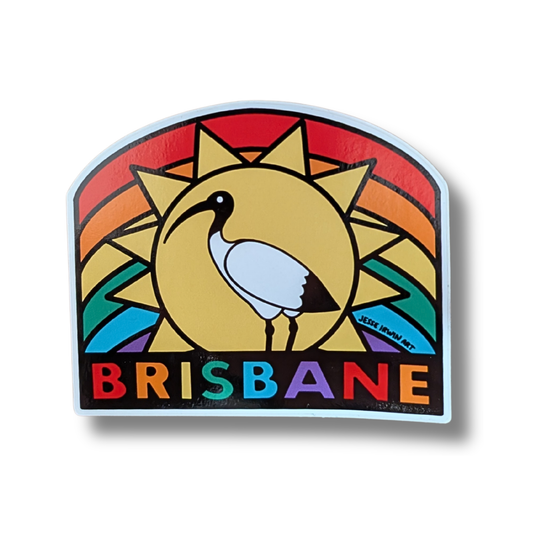 Jesse Irwin Sticker | Brisbane Ibis