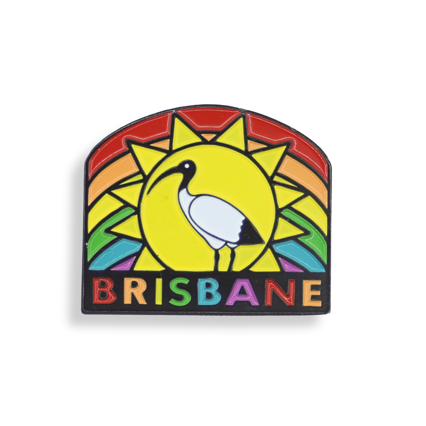 Jesse Irwin Enamel Pin | Brisbane Ibis