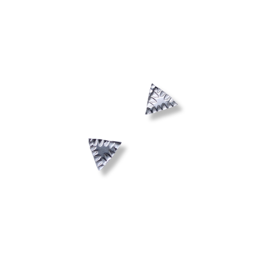 Jewellery by Xiao Earrings | Textured Studs #1